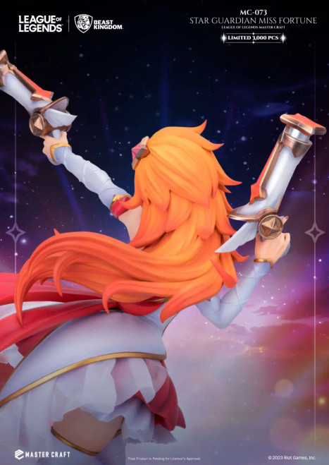Beast Kingdom League Of Legends Master Craft Star Guard Miss Fortune Statue MC-073 www.HobbyGalaxy.com Beast Kingdom League Of Legends Master Craft Star Guard Miss Fortune Statue MC-073 www.HobbyGalaxy.com