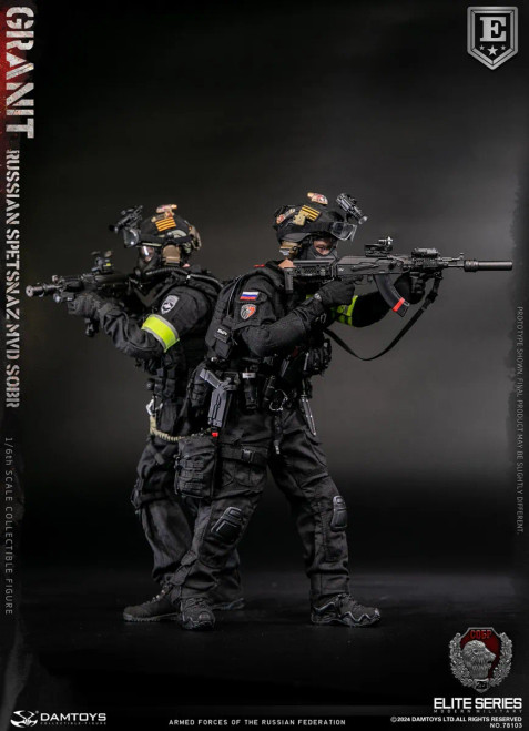 DAMTOYS Russian Spetsnaz MVD SOBR Granit Elite Edition 1/6 Scale Action Figure 78103 www.HobbyGalaxy.com DAMTOYS Russian Spetsnaz MVD SOBR Granit Elite Edition 1/6 Scale Action Figure 78103 www.HobbyGalaxy.com