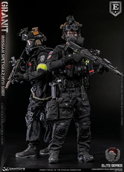 DAMTOYS Russian Spetsnaz MVD SOBR Granit Elite Edition 1/6 Scale Action Figure 78103 www.HobbyGalaxy.com DAMTOYS Russian Spetsnaz MVD SOBR Granit Elite Edition 1/6 Scale Action Figure 78103 www.HobbyGalaxy.com
