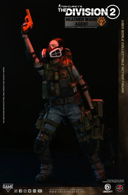 Soldier Story Ubisoft "The Division 2" Agent Heather Ward 1/6 Scale Action Figure SSG-009 www.HobbyGalaxy.com Soldier Story Ubisoft "The Division 2" Agent Heather Ward 1/6 Scale Action Figure SSG-009 www.HobbyGalaxy.com