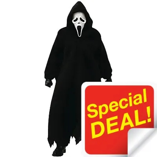 Mezco Toyz One:12 "Scream" Ghost Face 1/12 Scale Action Figure www.HobbyGalaxy.com