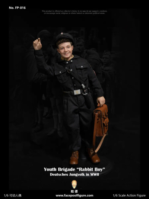 Facepool WWII German Youth Brigade Film Edition 1/6 Scale Action Figure FP-016A www.HobbyGalaxy.com Facepool WWII German Youth Brigade Film Edition 1/6 Scale Action Figure FP-016A www.HobbyGalaxy.com