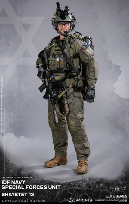 DAMTOYS IDF Navy Special Forces Unit Shayetet 13 1/6 Scale Action Figure 78104 www.HobbyGalaxy.com DAMTOYS IDF Navy Special Forces Unit Shayetet 13 1/6 Scale Action Figure 78104 www.HobbyGalaxy.com