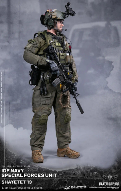 DAMTOYS IDF Navy Special Forces Unit Shayetet 13 1/6 Scale Action Figure 78104 www.HobbyGalaxy.com DAMTOYS IDF Navy Special Forces Unit Shayetet 13 1/6 Scale Action Figure 78104 www.HobbyGalaxy.com
