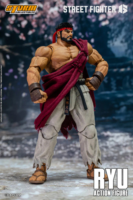 Storm Collectibles "Street Fighter 6" Ryu 1/12 Scale Action Figure www.HobbyGalaxy.com Storm Collectibles "Street Fighter 6" Ryu 1/12 Scale Action Figure www.HobbyGalaxy.com