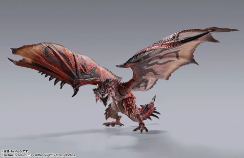 Bandai Spirits S.H.MonsterArts "Monster Hunter Series" Rathalos Action Figure 20th Anniversary Edition www.HobbyGalaxy.com Bandai Spirits S.H.MonsterArts "Monster Hunter Series" Rathalos Action Figure 20th Anniversary Edition www.HobbyGalaxy.com