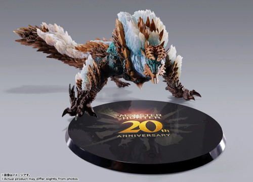 Bandai Spirits S.H.MonsterArts "Monster Hunter Series" Zinogre Action Figure 20th Anniversary Edition www.HobbyGalaxy.com Bandai Spirits S.H.MonsterArts "Monster Hunter Series" Zinogre Action Figure 20th Anniversary Edition www.HobbyGalaxy.com