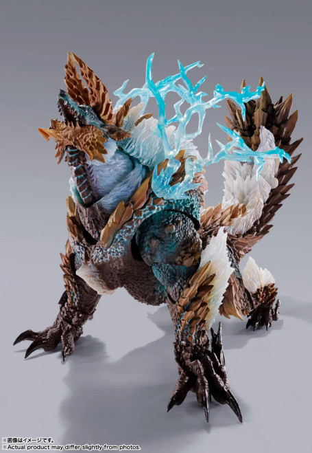 Bandai Spirits S.H.MonsterArts "Monster Hunter Series" Zinogre Action Figure 20th Anniversary Edition www.HobbyGalaxy.com Bandai Spirits S.H.MonsterArts "Monster Hunter Series" Zinogre Action Figure 20th Anniversary Edition www.HobbyGalaxy.com