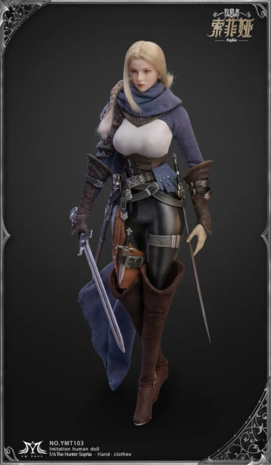 YMTOYS Hunter Series - Sophia 1/6 Scale Action Figure YMT103 www.HobbyGalaxy.com YMTOYS Hunter Series - Sophia 1/6 Scale Action Figure YMT103 www.HobbyGalaxy.com