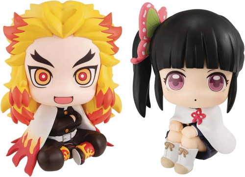 Megahouse Look Up Series "Demon Slayer: Kimetsu no Yaiba" Rengoku Kyoujurou & Tsuyuri Kanawo [With Gift] www.HobbyGalaxy.com