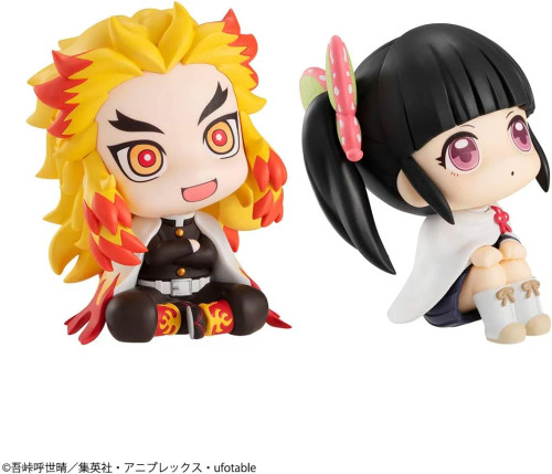 Megahouse Look Up Series "Demon Slayer: Kimetsu no Yaiba" Rengoku Kyoujurou & Tsuyuri Kanawo [With Gift] www.HobbyGalaxy.com