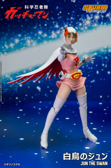 Storm Collectibles “Gatchaman" Jun The Swan 1/12 Scale Action Figure www.HobbyGalaxy.com  Storm Collectibles “Gatchaman" Jun The Swan 1/12 Scale Action Figure www.HobbyGalaxy.com