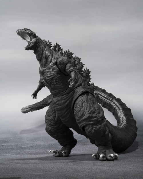 Bandai Spirits S.H.MonsterArts "Shin Godzilla" (2016) Godzilla 4th Form Orthochromatic Ver. Action Figure www.HobbyGalaxy.com Bandai Spirits S.H.MonsterArts "Shin Godzilla" (2016) Godzilla 4th Form Orthochromatic Ver. Action Figure www.HobbyGalaxy.com
