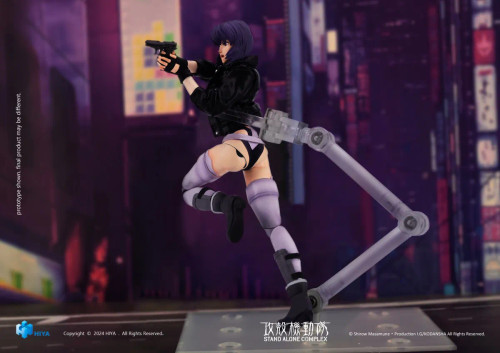 HIYA Toys "Ghost in the Shell" Kusanagi Motoko 1/12 Scale Action Figure PX www.HobbyGalaxy.com HIYA Toys "Ghost in the Shell" Kusanagi Motoko 1/12 Scale Action Figure PX www.HobbyGalaxy.com