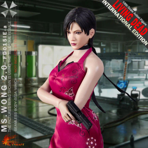 Hot Heart Living Dead - Ms. Wong 2.0 International Edition 1/6 Scale Action Figure Deluxe Version FD015IE-b www.HobbyGalaxy.com