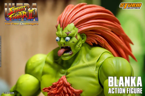 Storm Collectibles "Ultra Street Fighter II - The Final Challengers" Blanka 1/12 Scale Action Figure www.HobbyGalaxy.com
