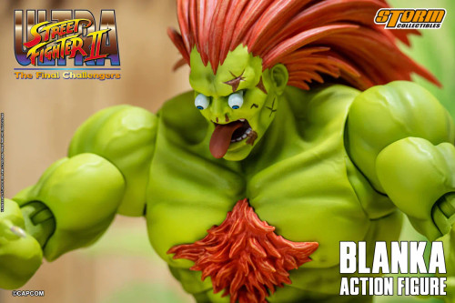Storm Collectibles "Ultra Street Fighter II - The Final Challengers" Blanka 1/12 Scale Action Figure www.HobbyGalaxy.com