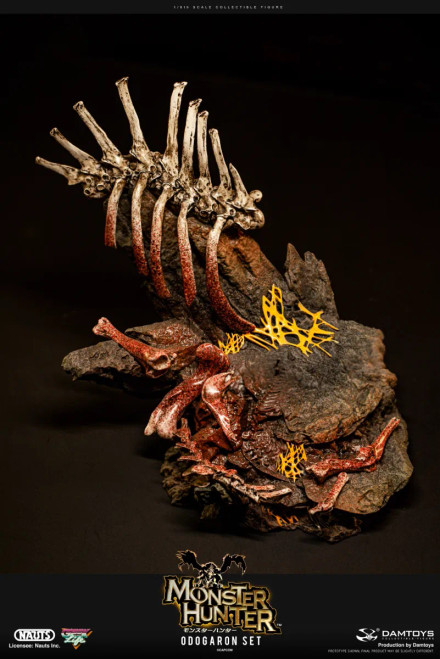 NAUTS x DAMTOYS "Monster Hunter" Odogaron Set 1/6 Scale Action Figure Deluxe Version DMS041S www.HobbyGalaxy.com