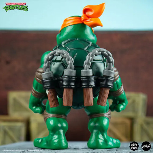 Mondo Tees "Teenage Mutant Ninja Turtles" Michelangelo Soft Vinyl Figure www.HobbyGalaxy.com Mondo Tees "Teenage Mutant Ninja Turtles" Michelangelo Soft Vinyl Figure www.HobbyGalaxy.com