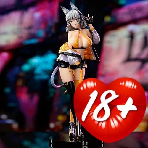 HEA Premium Cat Girl Deano Baseball Uniform Ver. 1/4 Scale PVC Figure www.HobbyGalaxy.com