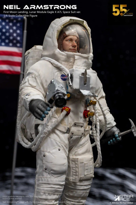 Star Ace Toys Neil Armstrong (Deluxe Version) 1/6 Scale Action Figure SA0142DX www.HobbyGalaxy.com Star Ace Toys Neil Armstrong (Deluxe Version) 1/6 Scale Action Figure SA0142DX www.HobbyGalaxy.com