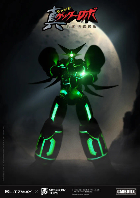 Blitzway x MoshowToys CARBOTIX Series Shin Getter 1 Action Figure www.HobbyGalaxy.com Blitzway x MoshowToys CARBOTIX Series Shin Getter 1 Action Figure www.HobbyGalaxy.com