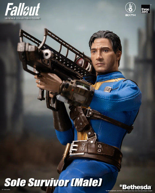 Threezero "Fallout" Sole Survivor (Male) 1/6 Scale Action Figure www.HobbyGalaxy.com Threezero "Fallout" Sole Survivor (Male) 1/6 Scale Action Figure www.HobbyGalaxy.com