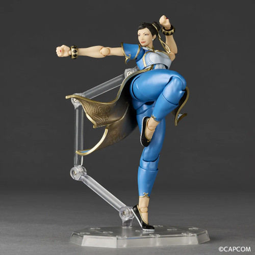 Kaiyodo Revoltech "Street Fighter 6" Amazing Yamaguchi NR063 Chun-Li Action Figure www.HobbyGalaxy.com Kaiyodo Revoltech "Street Fighter 6" Amazing Yamaguchi NR063 Chun-Li Action Figure www.HobbyGalaxy.com