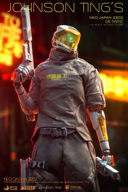 Zenpunk Collectibles "NEO JAPAN 2202" Dr. Wayne (Castor Version) 1/6 Scale Action Figure www.HobbyGalaxy.com