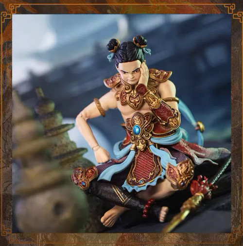 FancyRealm "Fengshen" (Investiture of the Gods) - Nezha 1/12 Scale Action Figure Deluxe Version + Accessories Pack FJ-1A02 www.HobbyGalaxy.com