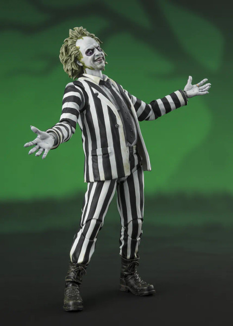 Bandai Spirits S.H.Figuarts "Beetlejuice, Beetlejuice" (2024) Beetlejuice 1/12 Scale Action Figure www.HobbyGalaxy.com Bandai Spirits S.H.Figuarts "Beetlejuice, Beetlejuice" (2024) Beetlejuice 1/12 Scale Action Figure www.HobbyGalaxy.com
