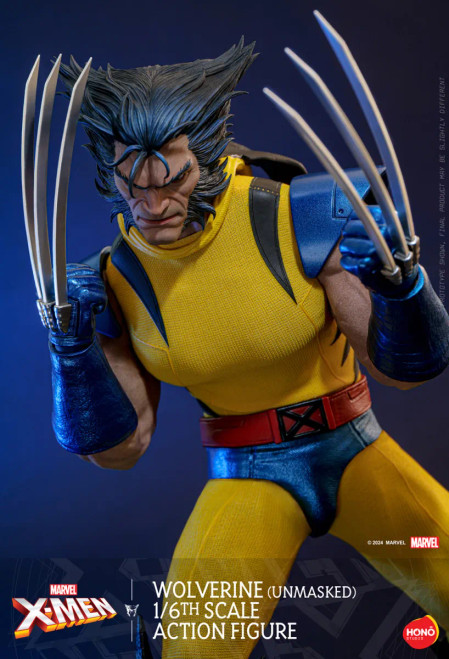 Hono Studio Marvel Comics "X-Men" Wolverine (Unmasked) 1/6 Scale Action Figure www.HobbyGalaxy.com Hono Studio Marvel Comics "X-Men" Wolverine (Unmasked) 1/6 Scale Action Figure www.HobbyGalaxy.com