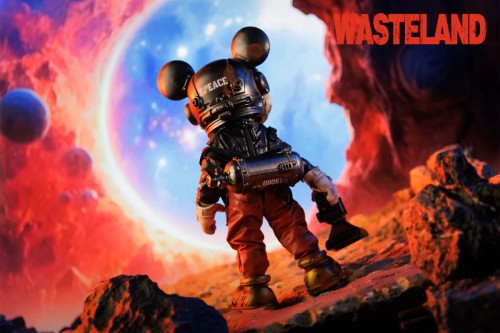 WeArtDoing Wasteland Series 4 - Space Mouse - Red Action Figure www.HobbyGalaxy.com WeArtDoing Wasteland Series 4 - Space Mouse - Red Action Figure www.HobbyGalaxy.com