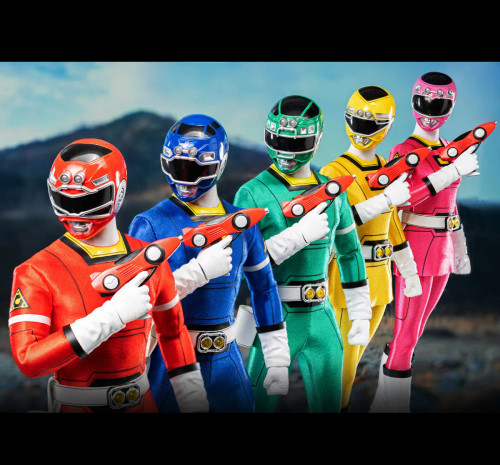 Threezero "Power Rangers Turbo" FigZero 1/6 Scale Action Figure Pack of 5 www.HobbyGalaxy.com Threezero "Power Rangers Turbo" FigZero 1/6 Scale Action Figure Pack of 5 www.HobbyGalaxy.com