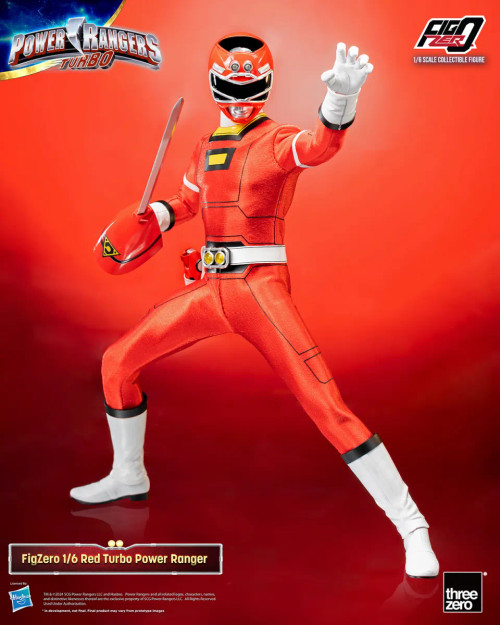 Threezero "Power Rangers Turbo" FigZero Red Ranger 1/6 Scale Action Figure www.HobbyGalaxy.com Threezero "Power Rangers Turbo" FigZero Red Ranger 1/6 Scale Action Figure www.HobbyGalaxy.com