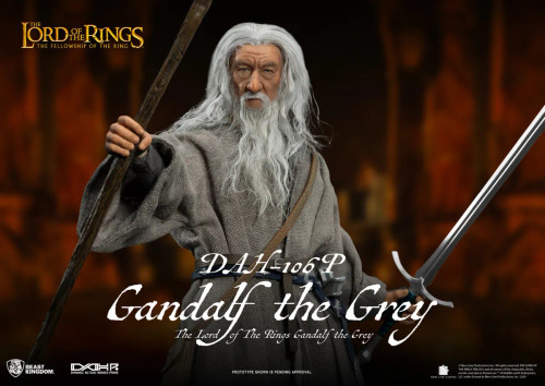 Beast Kingdom DAH "The Lord of the Rings" Gandalf the Grey Action Figure DAH-106P www.HobbyGalaxy.com
