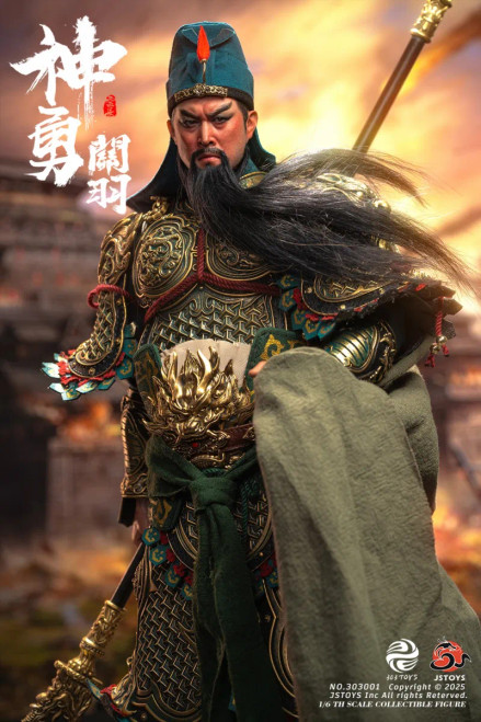 303TOYS X JSTOYS Three Kingdoms Series - Mighty Guan Yu (Yunchang) Standard Edition 1/6 Scale Action Figure NO.303001 www.HobbyGalaxy.com 303TOYS X JSTOYS Three Kingdoms Series - Mighty Guan Yu (Yunchang) Standard Edition 1/6 Scale Action Figure NO.303001 www.HobbyGalaxy.com