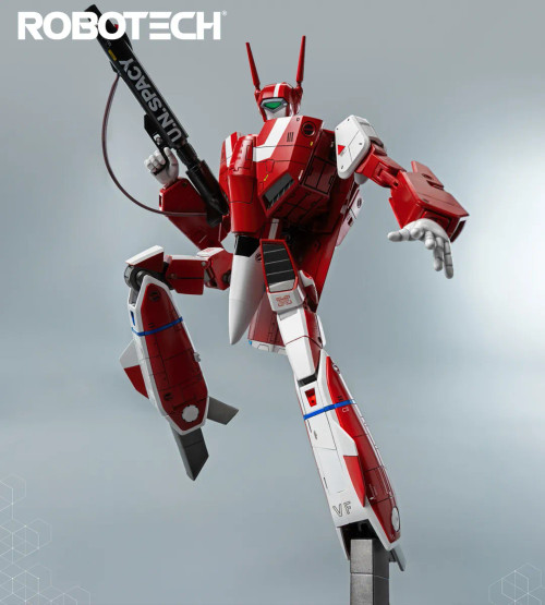Threezero "Robotech" ROBO-DOU VF‐1J Veritech (Miriya Sterling) Action Figure www.HobbyGalaxy.com Threezero "Robotech" ROBO-DOU VF‐1J Veritech (Miriya Sterling) Action Figure www.HobbyGalaxy.com