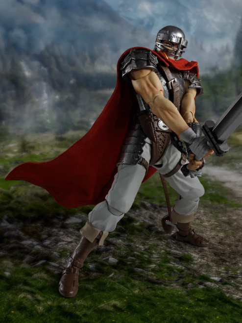 Bandai Spirits S.H.Figuarts "Berserk" Guts (The Band of The Hawk) Action Figure www.HobbyGalaxy.com