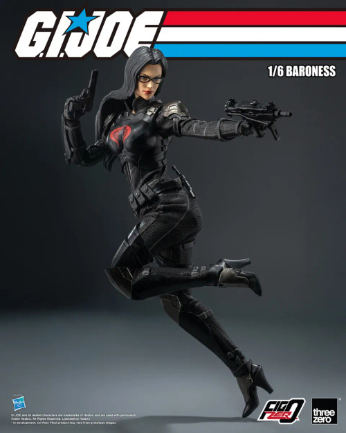 Threezero "G.I. Joe" Figzero Baroness 1/6 Scale Action Figure www.HobbyGalaxy.com Threezero "G.I. Joe" Figzero Baroness 1/6 Scale Action Figure www.HobbyGalaxy.com