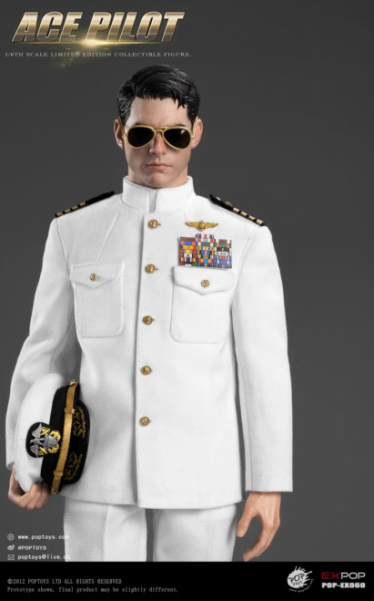 POPTOYS Ace Pilot 1/6 Scale Action Figure Uniform Version EX060 www.HobbyGalaxy.com POPTOYS Ace Pilot 1/6 Scale Action Figure Uniform Version EX060 www.HobbyGalaxy.com