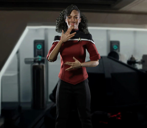 EXO-6 "Star Trek: Strange New Worlds" Ensign Beckett Mariner 1/6 Scale Action Figure www.HobbyGalaxy.com EXO-6 "Star Trek: Strange New Worlds" Ensign Beckett Mariner 1/6 Scale Action Figure www.HobbyGalaxy.com