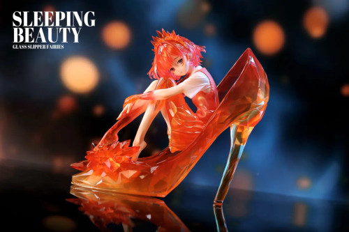 WeArtDoing Sleeping Beauty: Glass Slipper Fairies - Red Designer Figure www.HobbyGalaxy.com