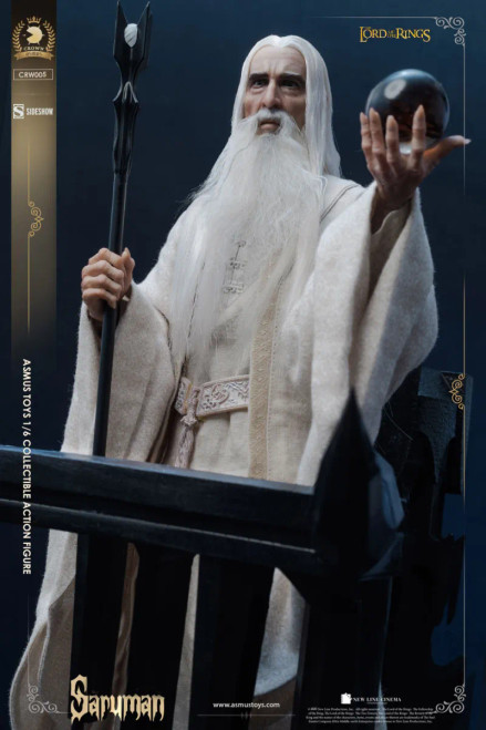 Asmus Toys Crown Series "The Lord of the Rings" Saruman the White 1/6 Scale Action Figure www.HobbyGalaxy.com