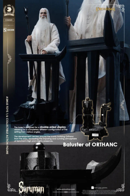 Asmus Toys Crown Series "The Lord of the Rings" Saruman the White 1/6 Scale Action Figure www.HobbyGalaxy.com