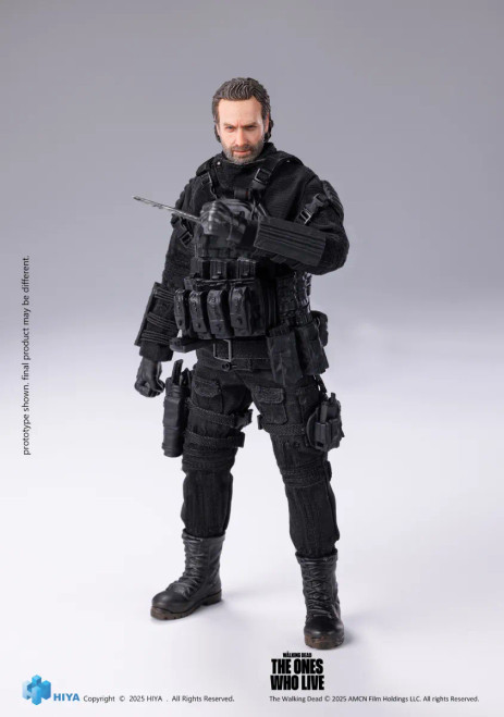 HIYA Toys "The Walking Dead: The Ones Who Lived" Exquisite Super Series Rick Grimes 1/12 Scale Action Figure PX www.HobbyGalaxy.com