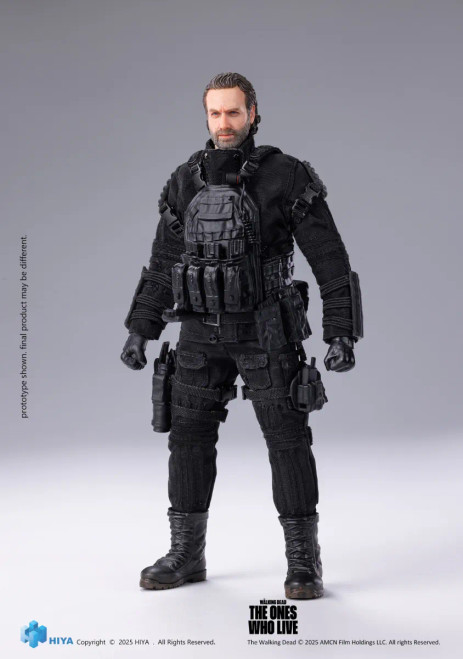 HIYA Toys "The Walking Dead: The Ones Who Lived" Exquisite Super Series Rick Grimes 1/12 Scale Action Figure PX www.HobbyGalaxy.com