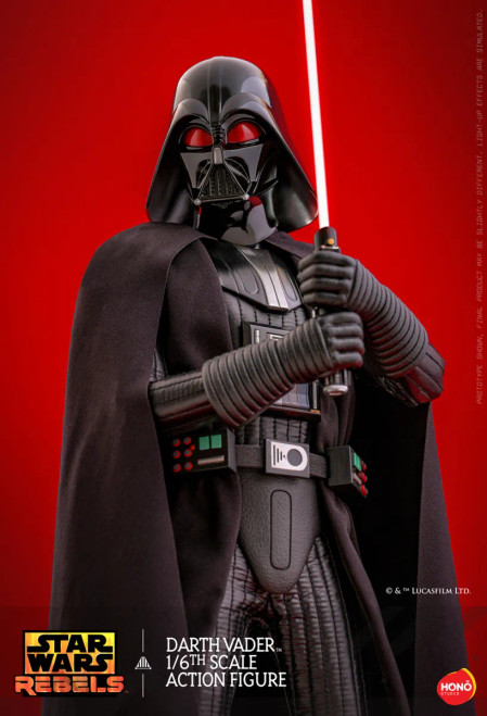Hono Studio "Star Wars: Rebels" Darth Vader 1/6 Scale Action Figure www.HobbyGalaxy.com