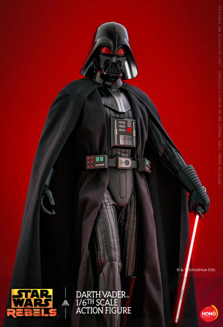 Hono Studio "Star Wars: Rebels" Darth Vader 1/6 Scale Action Figure www.HobbyGalaxy.com