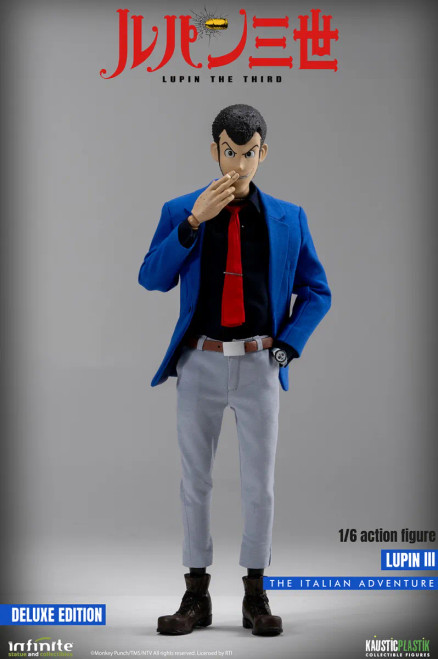 Infinite Statue "Lupin the 3rd Part IV: The Italian Adventure" Lupin 1/6 Scale Action Figure Deluxe Edition www.HobbyGalaxy.com